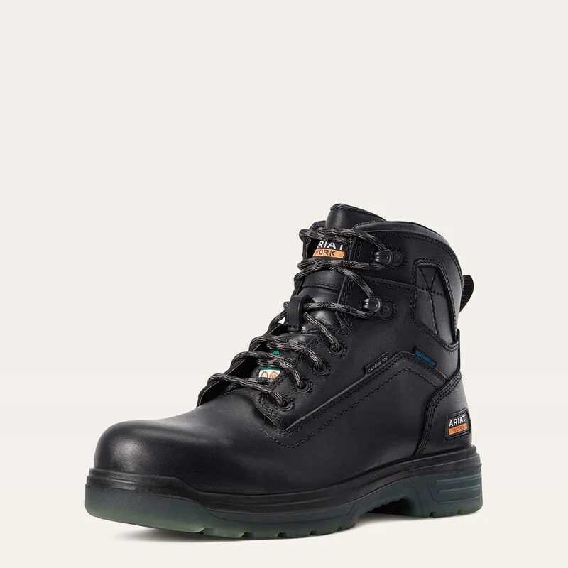 Men's work & safety boots with a toe cap made of aluminum alloyAriat Turbo H2O CSA Carbon Toe Work Boot Style 10029134