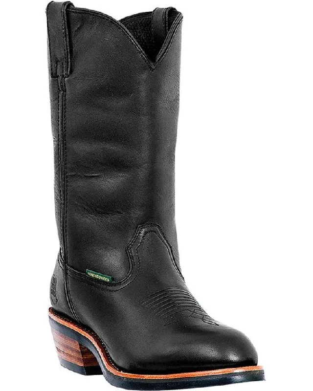 Men's work & safety boots with a toe cap made of aluminum alloyDan Post Men's Albuquerque Waterproof Western Work Boots Style DP69680