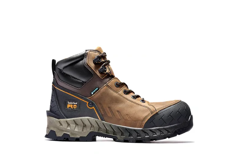 Men's non - metallic work & safety boots for airport security jobsTimberland Work Summit Safety 6"