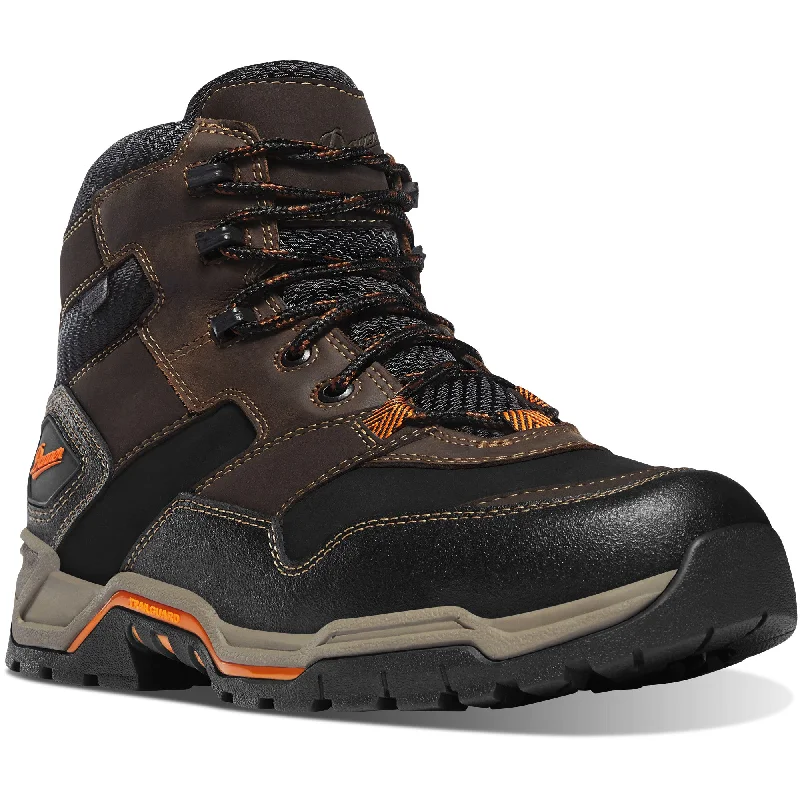 Men's work & safety boots with a moisture - wicking lining for dry feetDanner Men's Field ranger 6" Comp Toe WP Work Boot - Brown - 15161