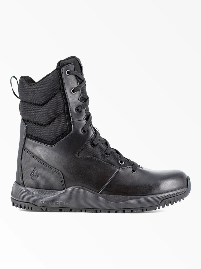 Men's work & safety boots with a flame - resistant upper for firefighting or welding workVolcom Street Shield Shoes 8'' Side Zip