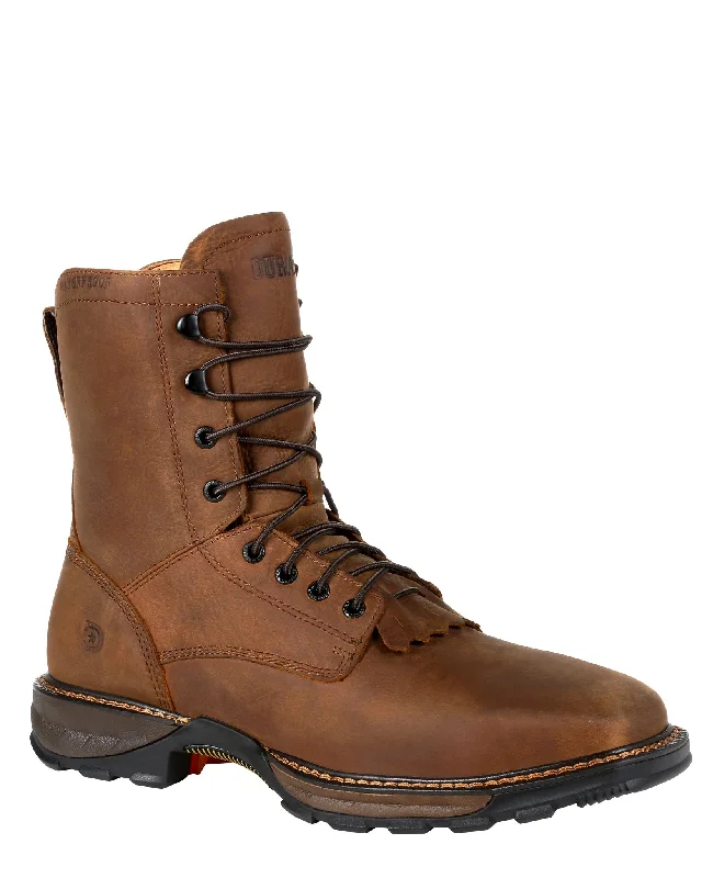 Men's slip - resistant work & safety boots for oily surfacesMen's Maverick 8” H20 ST Lace Up Work Boots