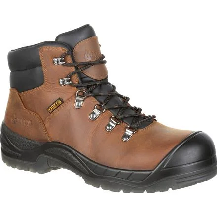 Men's work & safety boots with a toe cap made of aluminum alloyROCKY WORKSMART COMPOSITE TOE WATERPROOF WORK BOOT Style RKK0245