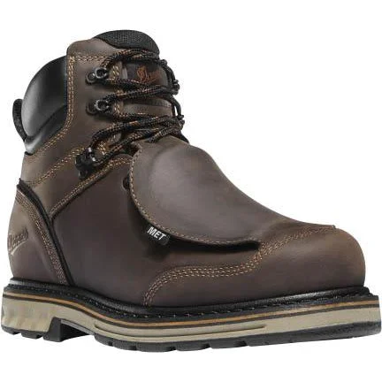 Men's slip - resistant work & safety boots for oily surfacesDanner Men's Steel Yard 6" Steel Toe Metguard Work Boot Brown - 12532