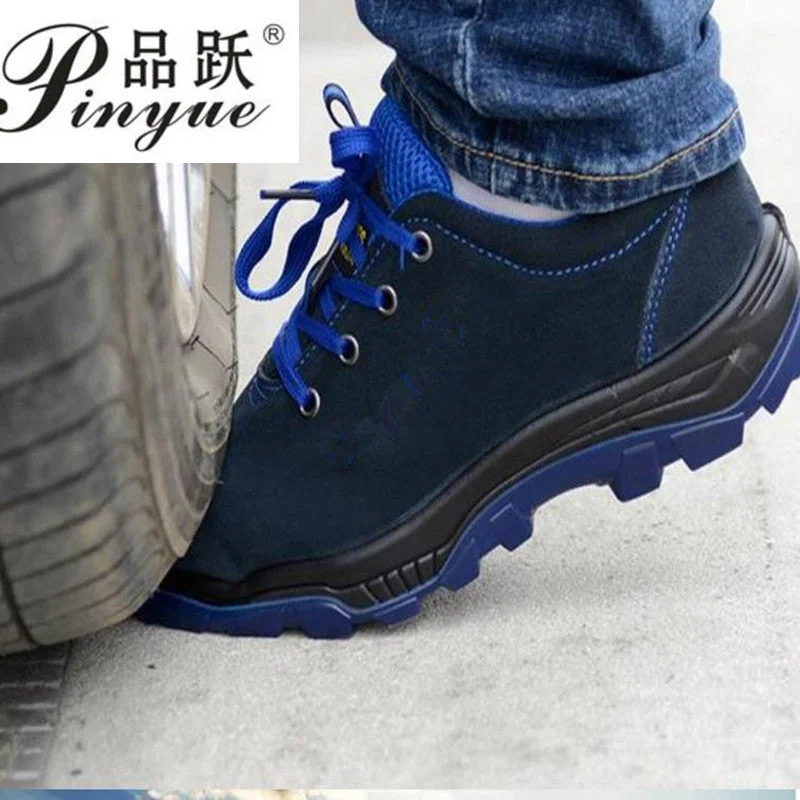Men's work & safety boots with a flame - resistant upper for firefighting or welding workMen Work Safety Shoes Steel Toe Warm Breathable Men's Casual Boots Puncture Proof Labor Insurance Shoes Large Size Male Shoes Men's work & safety boots with a flame - resistant upper for firefighting or welding workMen Work Safety Shoes Steel Toe Warm Breathable Men's Casual Boots Puncture Proof Labor Insurance Shoes Large Size Male Shoes