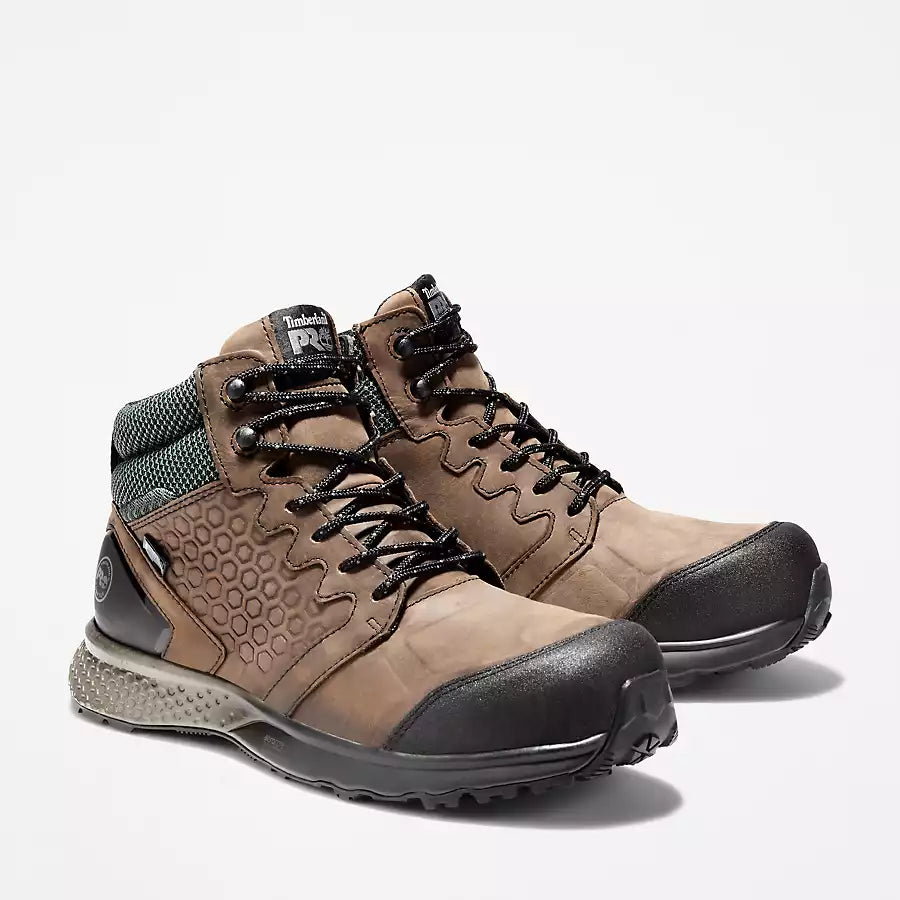 Men's work & safety boots with a quick - lace system for easy on and offTimberland Reaxion Boot Safety