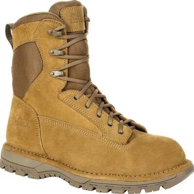 Men's insulated work & safety boots for cold - climate workROCKY MENS PORTLAND SIDE ZIP COMPOSITE TOE PUBLIC SERVICE BOOT RKD0070