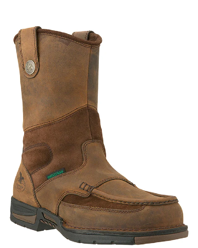 Men's chemical - resistant work & safety boots for laboratory useMens Athens Wellington Boots