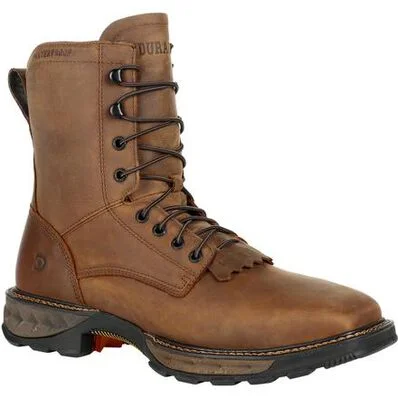 Men's insulated work & safety boots for cold - climate workDURANGO MAVERICK XP STEEL TOE WATERPROOF SQUARE TOE LACER WORK BOOT STYLE DDB0267