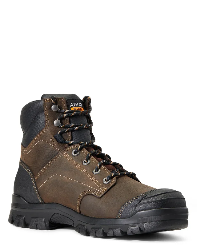 Men's work & safety boots with a moisture - wicking lining for dry feetMen's Treadfast 6" Waterproof Work Boots