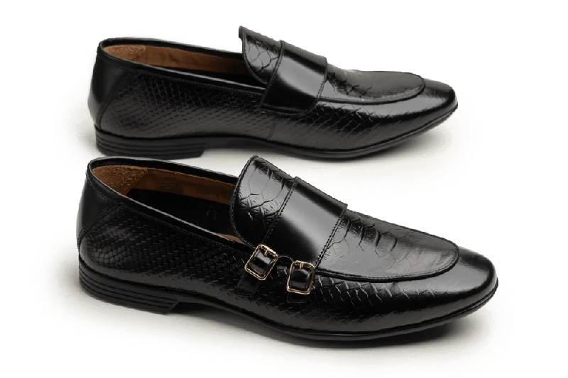 Men's loafers with a memory foam insoleMen's loafers with a memory foam insoleLOGO 10001 BKA