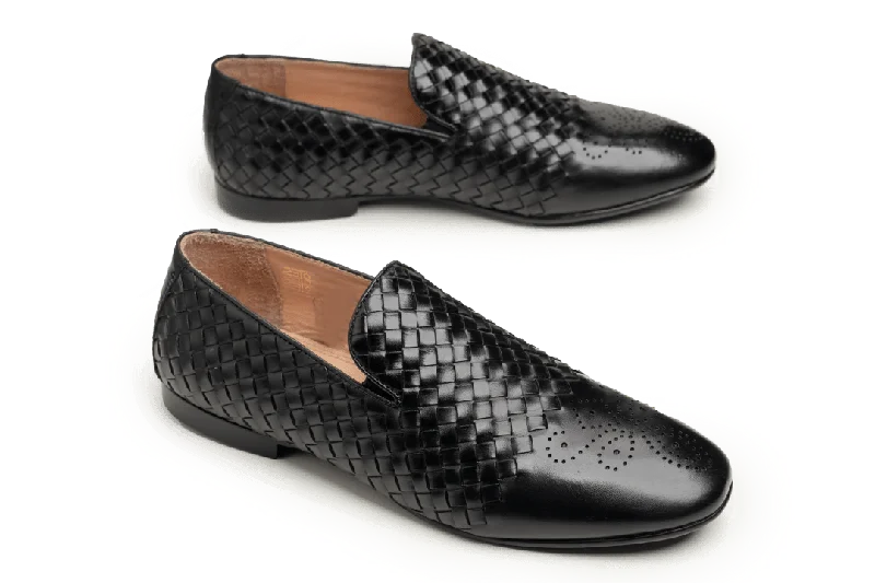 Men's loafers with a leather lining for comfortMen's loafers with a leather lining for comfortLOGO 9420 BKA