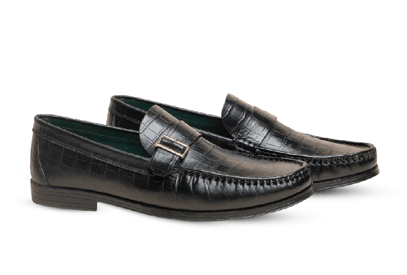 Men's loafers with a pointed toe for a stylish appearanceMen's loafers with a pointed toe for a stylish appearanceLOGO 9503 BKA