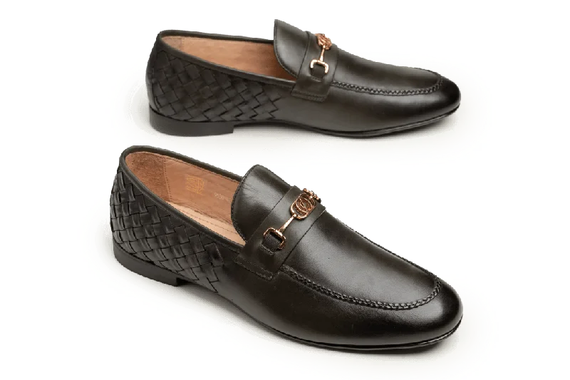 Slip - on men's loafers for easy wearSlip - on men's loafers for easy wearLOGO 9530 GRN