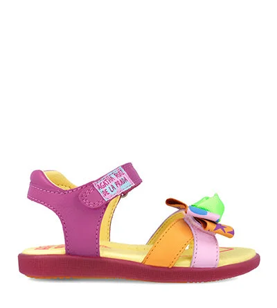 Men's sandals with a contrast stitching detailMen's sandals with a contrast stitching detailAGATHA RUIZ BOW SANDALS 242961