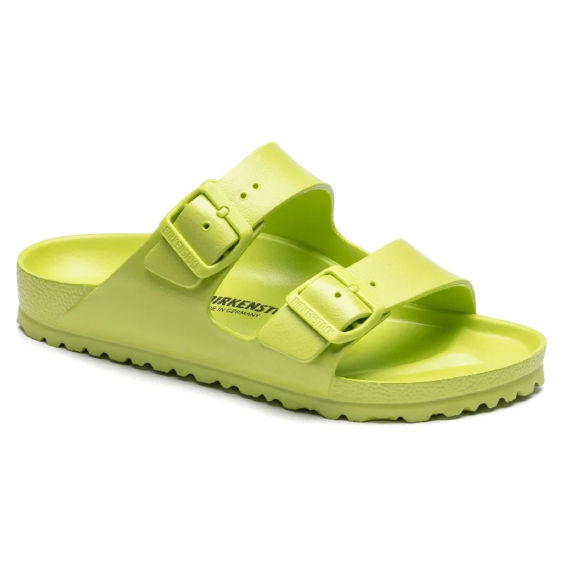 Men's sandals with a decorative buckle or charmMen's sandals with a decorative buckle or charmArizona EVA - Active Lime