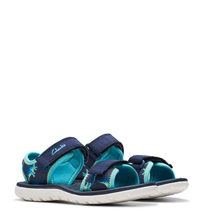 Men's leather sandals with an adjustable strapMen's leather sandals with an adjustable strapCLARKS SURFING TIDE  G FIT