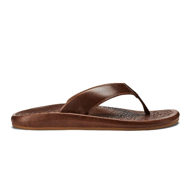 Men's sandals with a cushioned footbedMen's sandals with a cushioned footbed‘Ilikai - Toffee