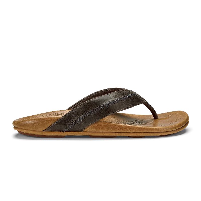 Men's sandals with a buckle closureMen's sandals with a buckle closureMea Ola - Charcoal / Fox