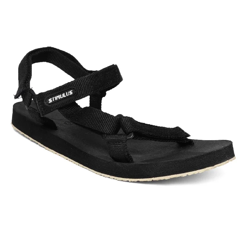 Men's sandals with a leather lining for comfortMen's sandals with a leather lining for comfortMen's Stimulus Black Formal Sandals