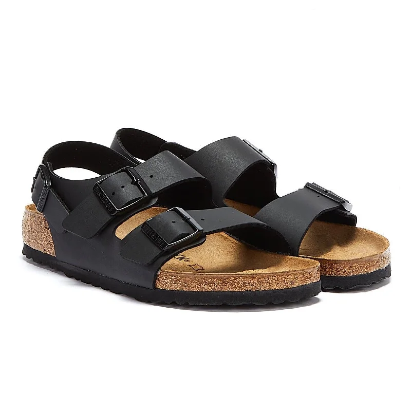 Men's sandals with a leather lining for comfortMen's sandals with a leather lining for comfortBirkenstock Milano Birko Flor Black Sandals