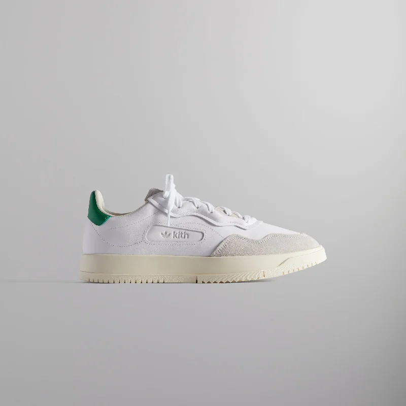 Men's lifestyle sneakers with a premium material constructionKith Classics for adidas Originals SC Premiere - White / Green