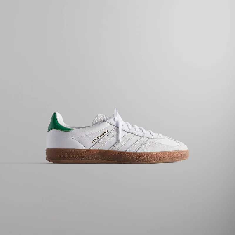 Men's sneaker collections based on popular cultureKith Classics for adidas Originals Gazelle Indoor - White / Green