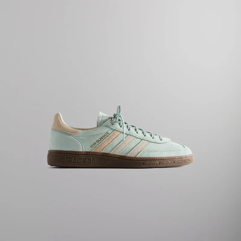 Men's waterproof sneakers for rainy daysKith Classics for adidas Originals Handball Spezial - Amazon Green