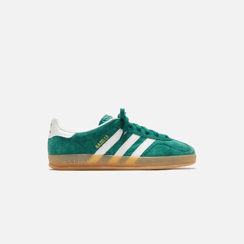 Men's neon - colored sneakers for a bold statementadidas Gazelle Indoor - Collegiate Green / White / Gum