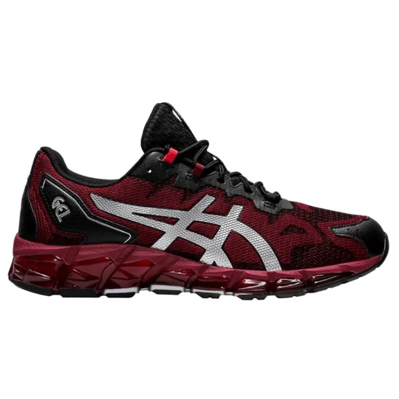 Men's low - profile tennis sneakers for a sleek lookMen's Asics Gel-Quantum 360 6 'Beet Juice/Pure Silver'