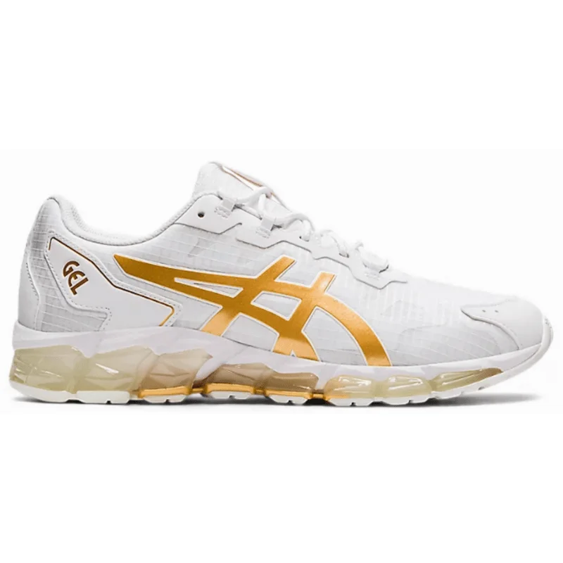 Men's skateboarding sneakers with a vulcanized soleMen's Asics Gel-Quantum 360 6 'White/Pure Gold'