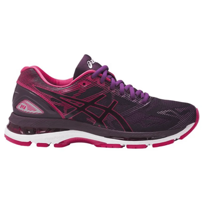 Men's adjustable - strap sneakers for a customized fitWomen’s Asics Gel-Nimbus 19 ‘Black/Cosmo Pink/Winter Bloom’