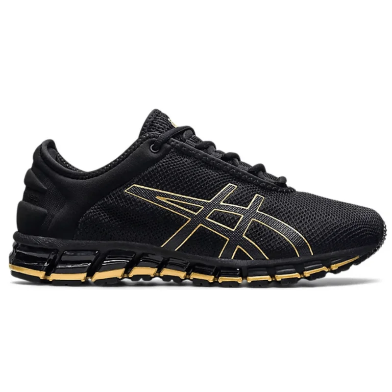 Men's tennis sneakers with a non - slip outsoleMen's Asics Gel-Quantum 180 3 MX 'Black/Pure Gold'