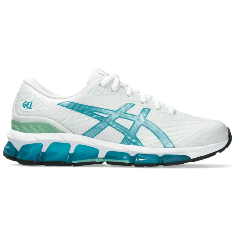 Men's minimalist sneakers with a simple designWomen's Asics Gel-Quantum 360 7 VII ‘White/Lagoon’