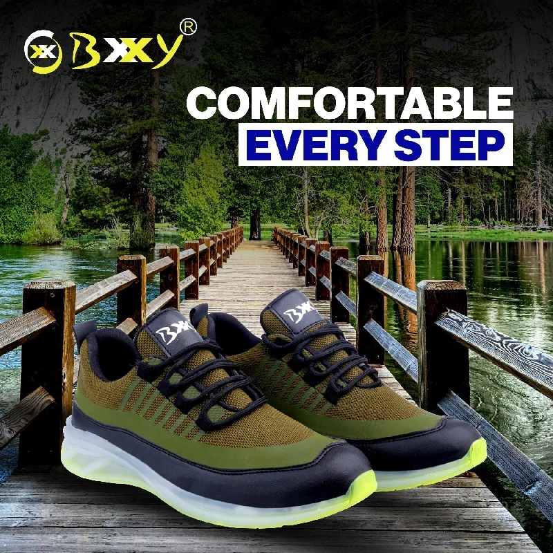 Men's waterproof hiking sneakers with a Gore - Tex liningBxxy's Casual Running Shoes for Men