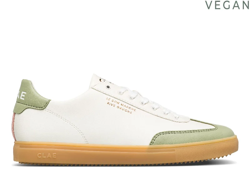 Men's vegan leather sneakers for an eco - friendly optionDEANE