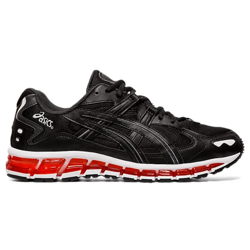 Men's multi - colored sneakers with a gradient effectMen’s Asics Gel-Kayano 5 360 ‘Black/Black’ (Bred)