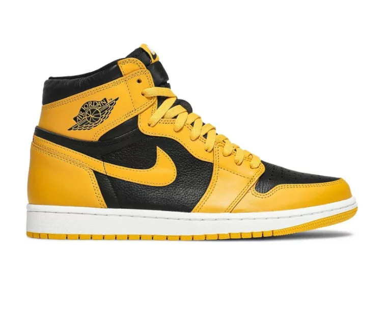 Men's retro - style sneakers inspired by the 80sMen’s Nike Air Jordan 1 High Retro OG (Pollen)