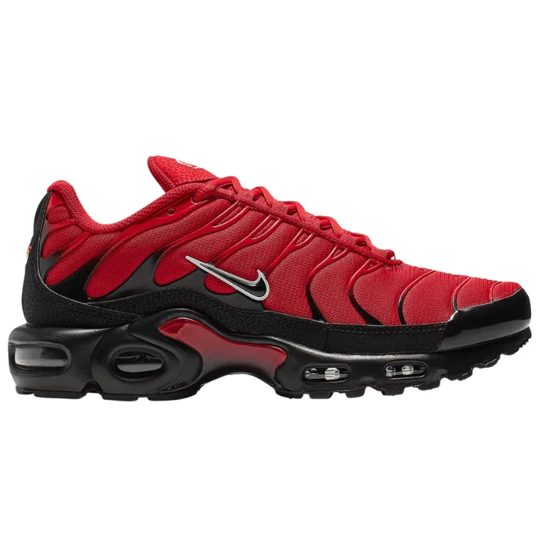 Men's multi - colored sneakers with a gradient effectMen’s Nike Air Max Plus TN ‘Black/University Red’ (Diablo)