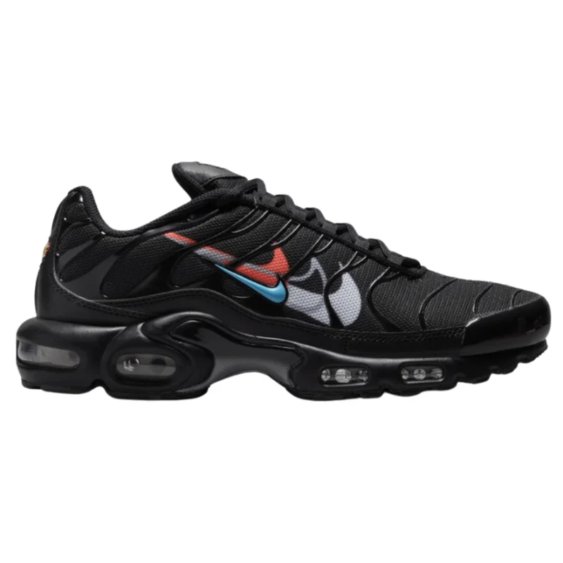 Men's running sneakers with shock - absorbing solesMen’s Nike Air Max Plus TN ‘Black/White/Red/Blue’