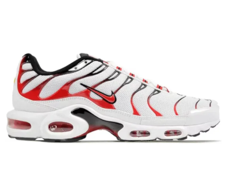 Men's high - top leather sneakers with a zip - up sideMen's Nike Air Max Plus TN (Kombat)