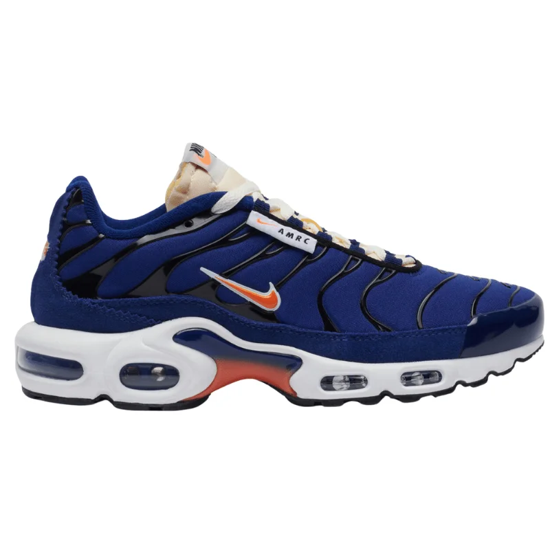 Men's athletic sneakers with a quick - dry liningMen’s Nike AirMax Plus SE TN ‘Black/Orange-Deep Royal’ (Run Club)