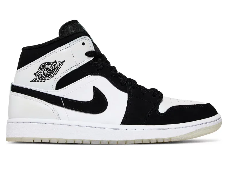 Men's skateboarding sneakers with a vulcanized soleMen's Nike Air Jordan 1 Mid SE (Diamond)