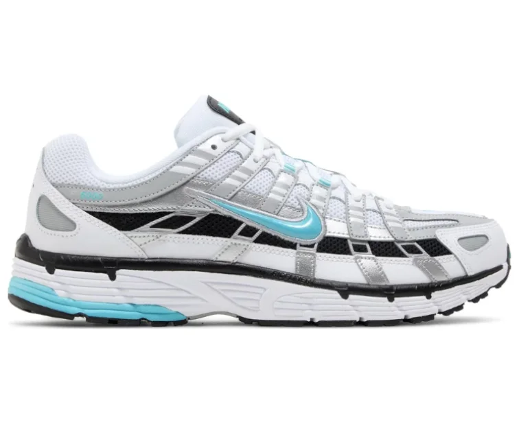 Men's lifestyle sneakers with a premium material constructionMens Nike P-6000 (White/Dusty Cactus)