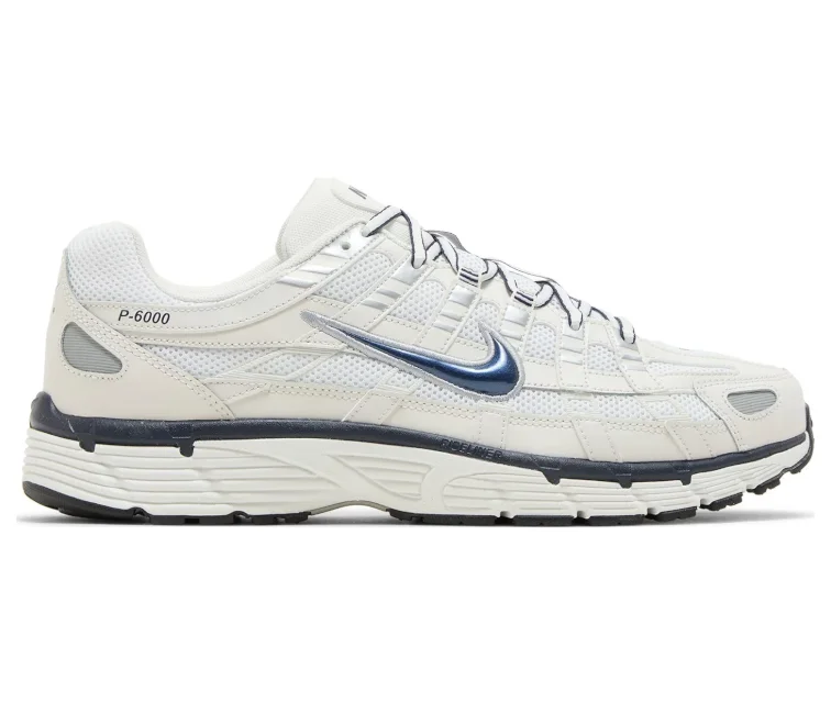 Men's lightweight training sneakers for CrossFit workoutsMen’s Nike P-6000 (White/Obsidian)