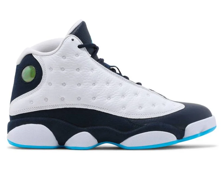 Men's basketball sneakers with ankle supportMen's Nike Air Jordan 13 Retro (Obsidian Blue)