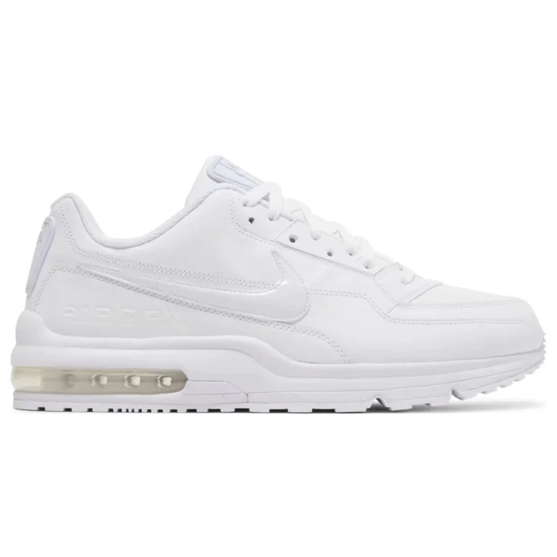 Men's skateboarding sneakers with a vulcanized soleMen’s Nike Air Max LTD 3 ‘White/White’ (Triple White)