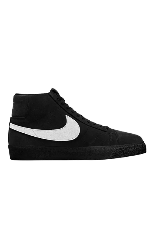 Men's track - and - field sneakers with a spike - compatible soleNike SB Zoom Blazer Mid Black