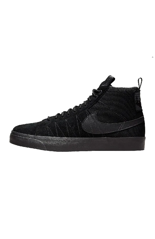 Men's breathable sneakers for hot summer daysNike SB Zoom Blazer Mid Premium Black