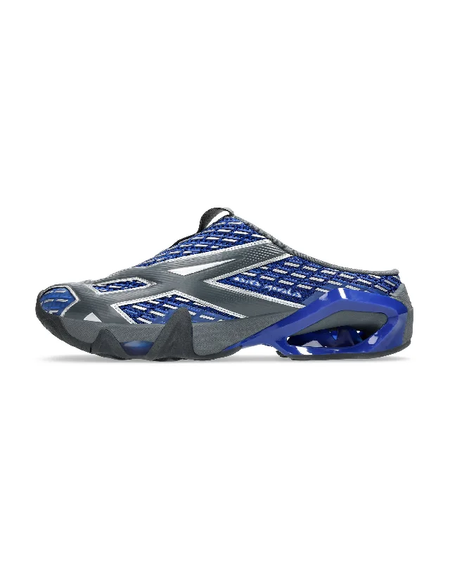 Men's slip - on sneakers with elastic side panelsNOVALIS GEL-STYRAX - Asics Blue / Pure Silver